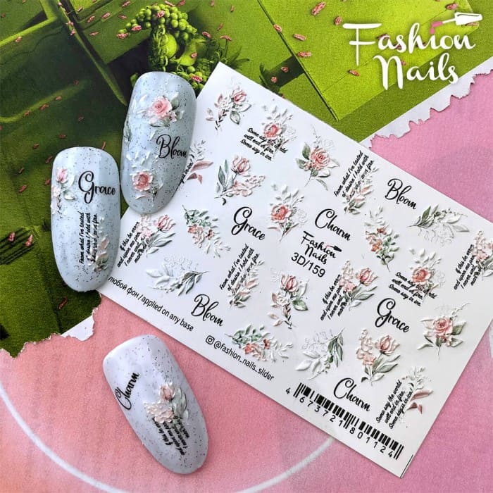 Fashion Nails Слайдер-дизайн 3d 159*