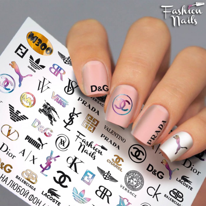 Fashion Nails Слайдер-дизайн Metallic 300*