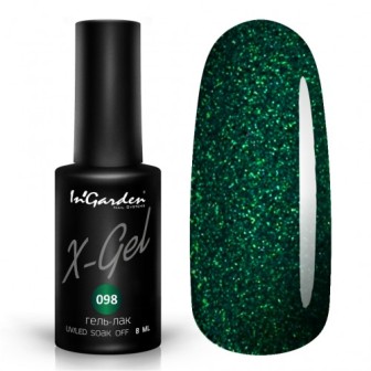InGarden Гель-лак X-Gel №098 (8 мл)**
