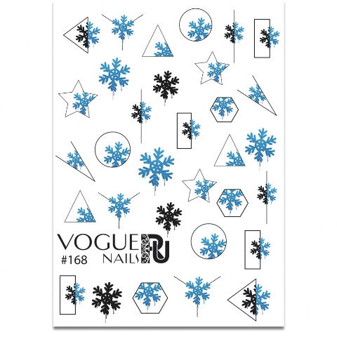 Vogue Nails Зима Слайдер-дизайн #168*