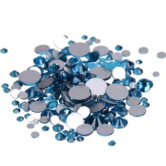 Стразы BLUE (100шт) ss 4