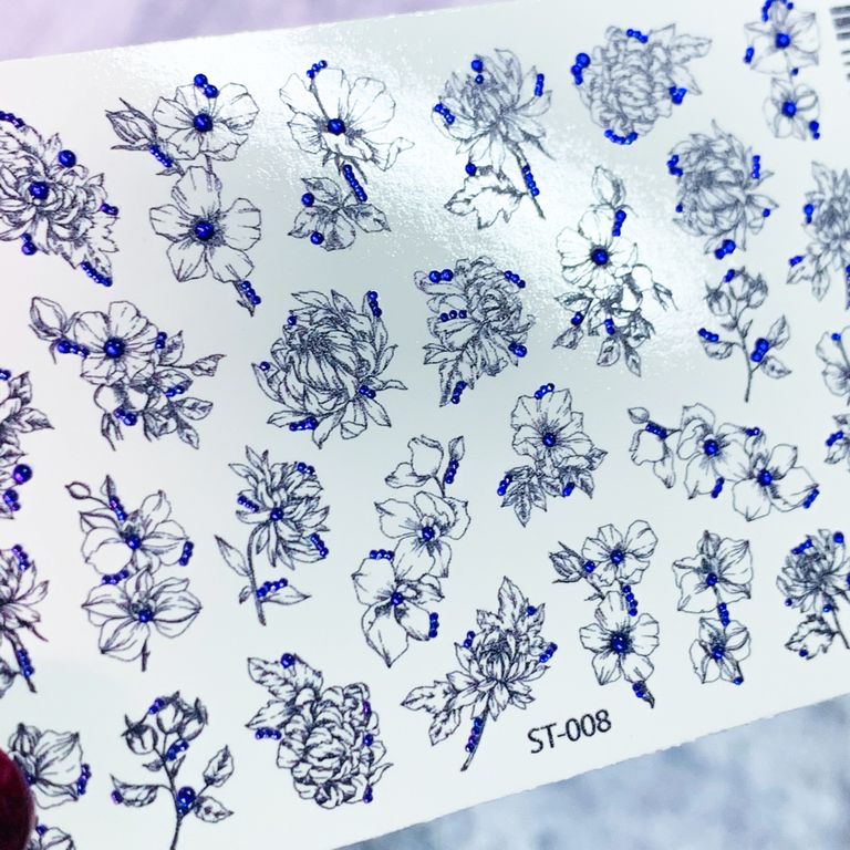 Anna Tkacheva Слайдер-дизайн 3d ST 008 Crystal, черный*