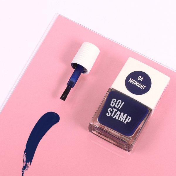 Go Stamp Лак для стемпинга 04 Midnight (11 мл)*