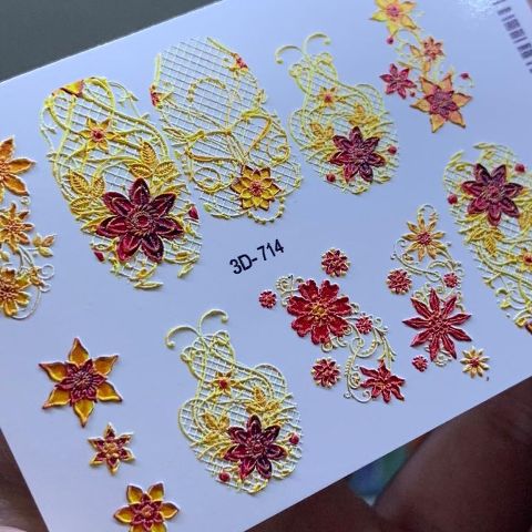 Anna Tkacheva Осень Слайдер-дизайн 3d 714*