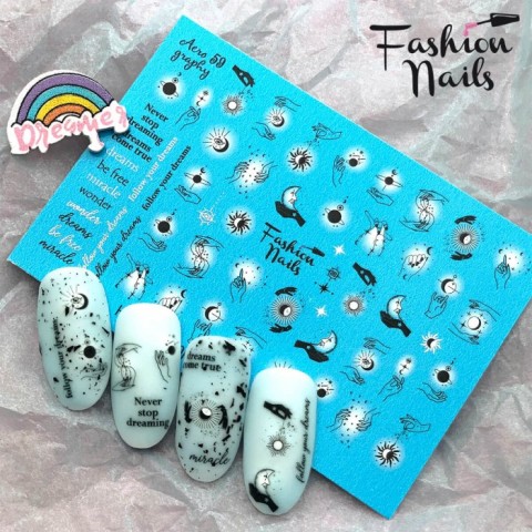 Fashion Nails Слайдер-дизайн AeroGraphy 059*