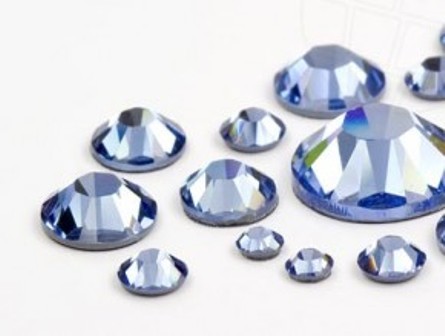 Стразы LT.SAPPHIRE (100 шт) ss 6