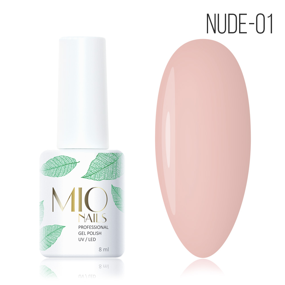 MIO Nails Гель-лак NUDE №01 (8 мл)