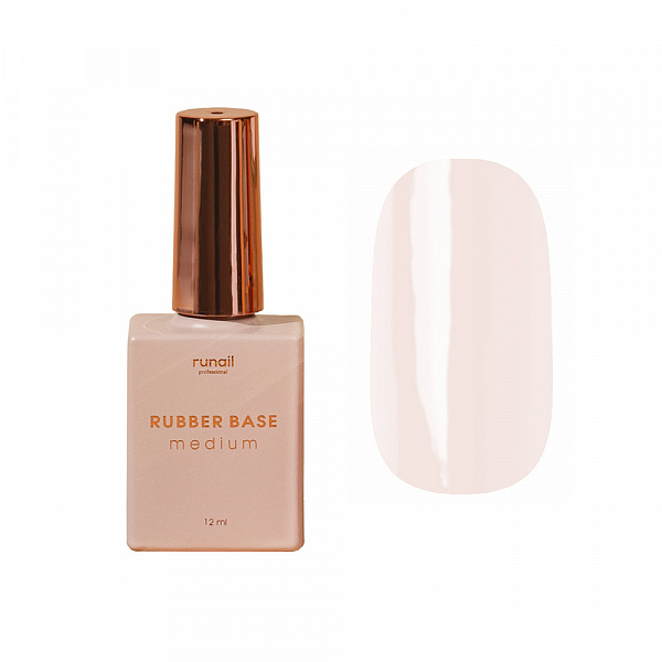 ruNail База Каучуковая Камуфлирующая Medium 6486 (12 мл) 