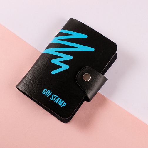 Go Stamp Кейс для пластин Black Blue*