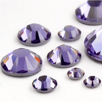 Стразы TANZANITE (100 шт) ss10