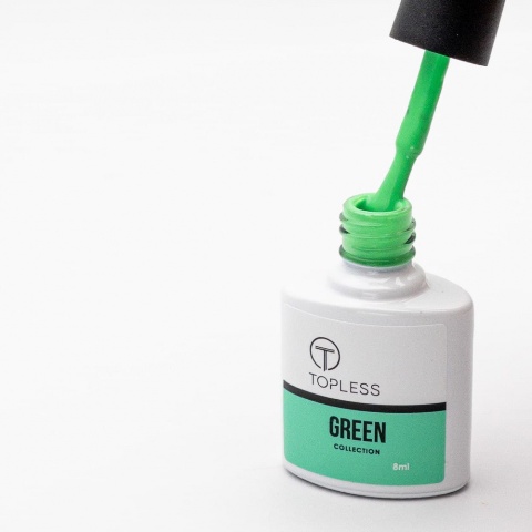 TOPLESS Гель-лак Green 01 (8 мл) с/ф