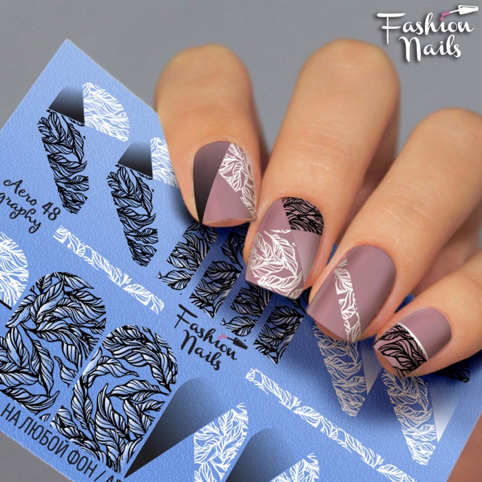 Fashion Nails Слайдер-дизайн AeroGraphy 048*