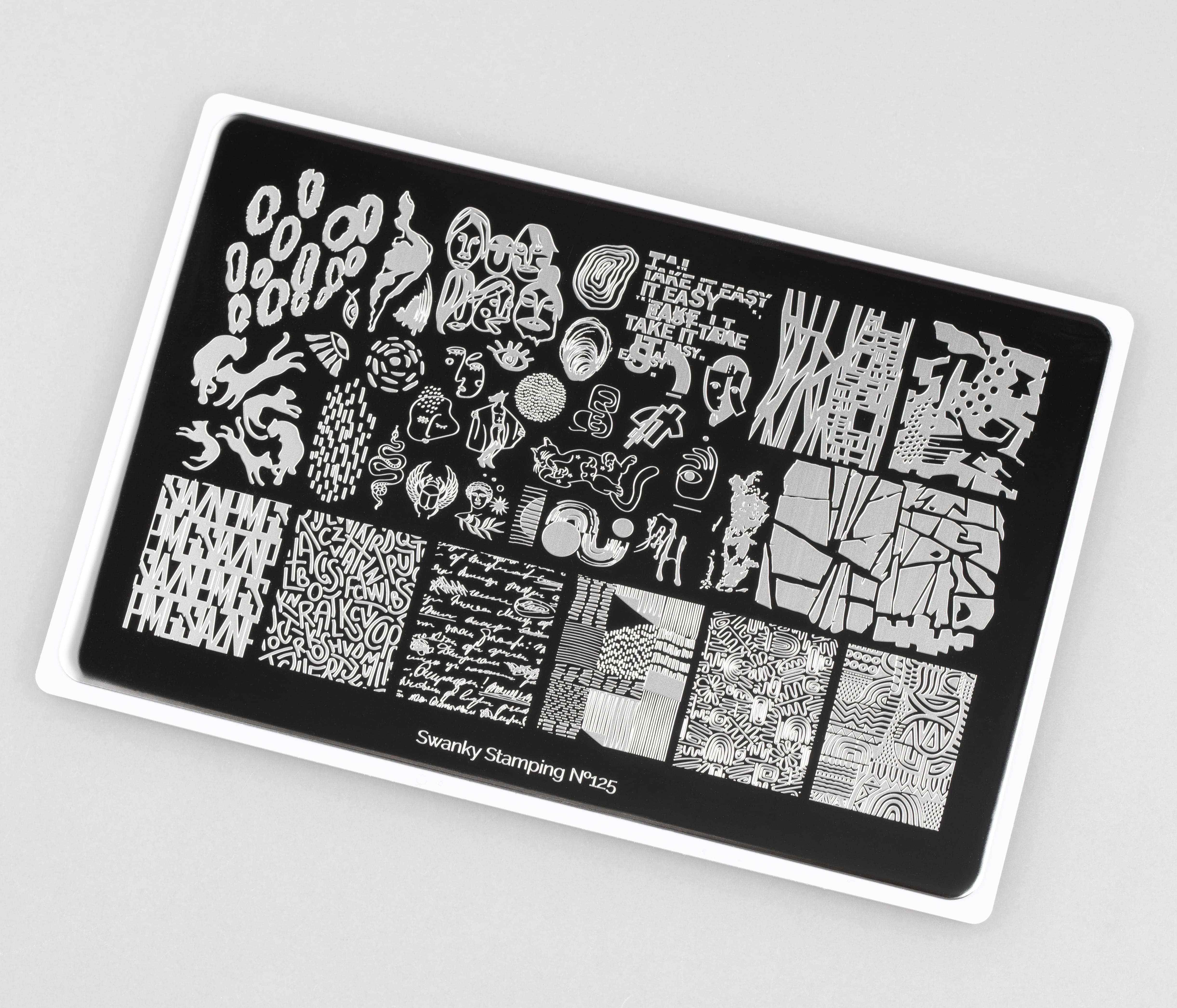 Swanky Stamping Пластина 125*