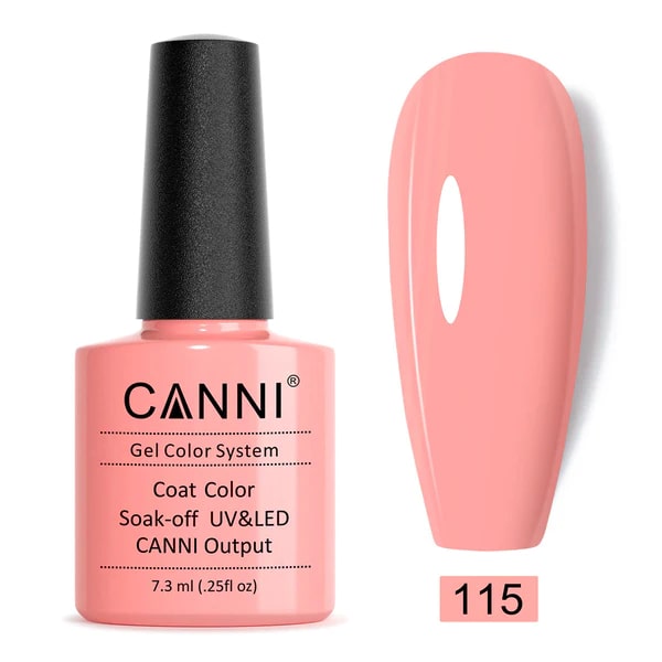 CANNI Гель-лак №115 (7,3 мл)